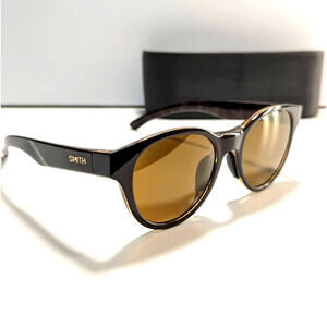 SMITH Optics Snare Unisex Round Polarized Sunglasses Brown Size: 51[]20 Classic